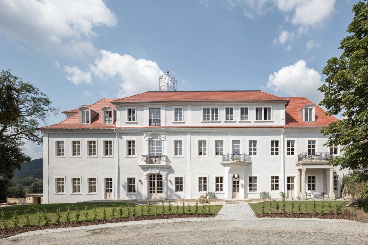 Schloss Prossen Bad Schandau Exterior foto