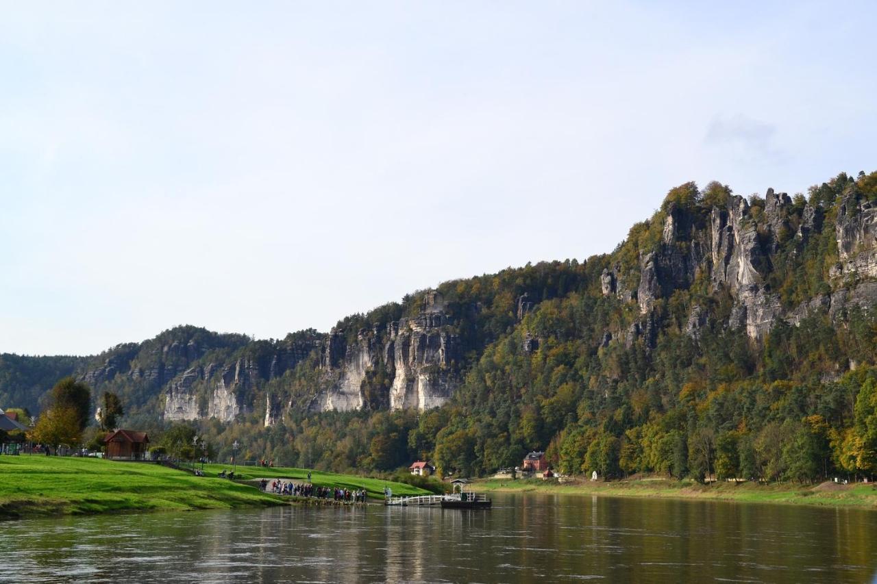 Schloss Prossen Bad Schandau Exterior foto